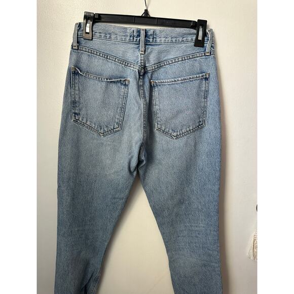 AGOLDE Riley High-Rise Straight Cropped Jeans - Picture 9 of 11
